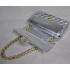 Chanel  Flap bags 1112 Silver Cross Body Bag Ladies Replica