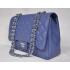 Chanel Flap Bags 28600 Blue Cross Body Bag Ladies HM11290