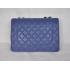 Chanel Flap Bags 28600 Blue Cross Body Bag Ladies HM11290