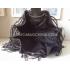 Chanel Lambskin Handbag Shoulder Bag Tassels Black