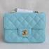 Chanel  Flap bags 1115 Blue Lambskin Ladies Bag