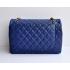 Chanel  Flap bags 46558 Blue Medium Ladies Handbag Replica