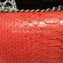 Chanel Red Snakeskin Le Boy Cross Body Bag