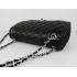 Cheap Chanel  Flap bags 1113 Black Cow Leather Ladies