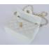 Chanel  Flap bags 1115 White Cross Body Bag Ladies