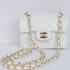 Chanel  Flap bags 1115 White Cross Body Bag Ladies