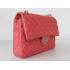 Replica Chanel  Flap bags 01112 Pink Lambskin Cross Body Bag