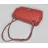 Cheap Chanel  Flap bags 1112 Red Cow Leather Small Handbag