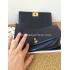 Chanel Blue Handbag Lambskin Le Boy Replica