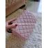 Chanel Shoulder Bag Pink Handbag Leather Replica