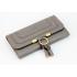 Chloe  9875 Wallet Lambskin Grey Replica