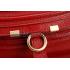 Chloe Marcie Satchel Crossbody Bag Dark Red Replica