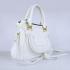 Chloe  9806 2way Lambskin White Handbag