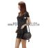 Chloe Marcie Flap Small Shoulder Bag Black