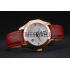 Chopard Red Leather Bracelet Watch 80276