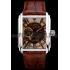 Emporio Armani Meccanico Brown Leather Strap Open Dial 98255