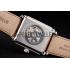 Emporio Armani Meccanico Brown Leather Strap Open Dial 98255