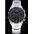 Replica Emporio Armani Sportivo Chronograph Black Dial Stainless Steel Bracelet  622349