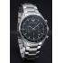 Replica Emporio Armani Sportivo Chronograph Black Dial Stainless Steel Bracelet  622349