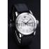 Emporio Armani  Black Rubber Strap White Dial