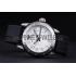 Emporio Armani  Black Rubber Strap White Dial