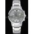 Emporio Armani  Chronograph Silver Dial Stainless Steel Bracelet  622344 Replica