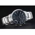 Emporio Armani  Chronograph Dark Blue Dial Stainless Steel Bracelet  622338