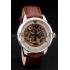 Emporio Armani Meccanico Brown Leather Strap Open Dial 98249 Replica