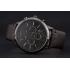 Emporio Armani  Chronograph Brown Dial Silver Case Brown Leather Bracelet  622341