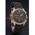 Emporio Armani Sportivo Chronograph Brown Dial Gold Case Brown Bracelet  622346