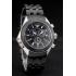 Emporio Armani Sportivo Black Ion Plated Bezel Black Dial Chronograph Replica