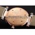 Franck Muller Double Mistery 4 Saisons White Dial Rose Gold Case White Leather Strap