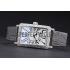 Franck Muller Long Island  White Dial Diamonds Case Black Leather Band  622371