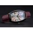 Franck Muller Casablanca Purple Croco Leather Band  621645