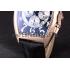 Franck Muller Casablanca White Dial Numbers Rose Gold Bezel 80304