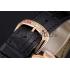 Franck Muller Double Mistery 4 Saisons Black Dial Rose Gold Case Black Leather Strap