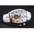 Franck Muller Casablanca White Croco Leather Strap White Dial 80281