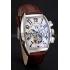 Franck Muller Casablanca White Dial Red Accent Number Tourbillon 41958