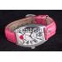 Franck Muller Heart Pink Leather Band  621586