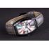 Franck Muller Casablanca Black Croco Leather Band  621641