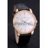 Swiss Girard-Perregaux 1966 White Dial Gold Diamond Case Black Leather Strap