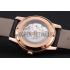 Swiss Girard-Perregaux 1966 White Dial Gold Diamond Case Black Leather Strap