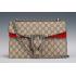 Gucci Dionysus GG Supreme Canvas And Red Suede Trim Small Bag 18926791 Replica