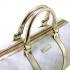 Gucci  Handle bags 193603 White Canvas HandBags Replica