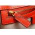 Gucci Lady Web GG Canvas And Orange Leather Medium Bag  18926782