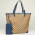 Replica Gucci Tote bags 247220 Canvas HandBags Ladies