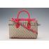 Replica Gucci Blooms Supreme Canvas Tote Red & Fuchsia