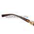 Gucci Elegant Oval Shaped Brown and Yellow Sunglasses 308032