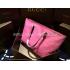 Gucci Handbag Shopping Bag Calfskin Pink Replica