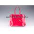 Gucci Bright Bit Pink Patent Leather  Handle Tote